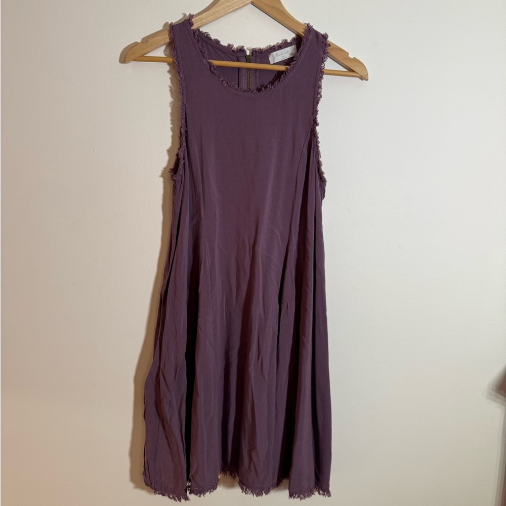 Altar’d State Medium Sleeveless Dress with Frayed Hems